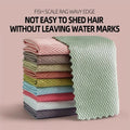 2022 Winter Best Saler Fish Scale Microfiber Polishing Cleaning Cloth